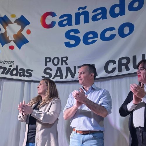 Lanzamiento de campaña en Cañadón Seco: unidad y compromiso