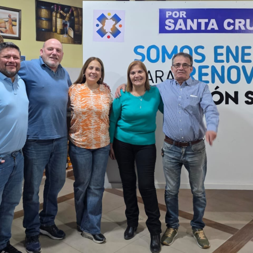 Partido SER Santa Cruz y Aliados Refuerzan Compromiso con el Desarrollo Provincial en Reunión en Cañadón Seco