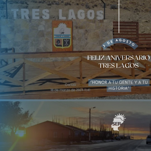 Tres Lagos: Orgullo Santacruceño en su Aniversario
