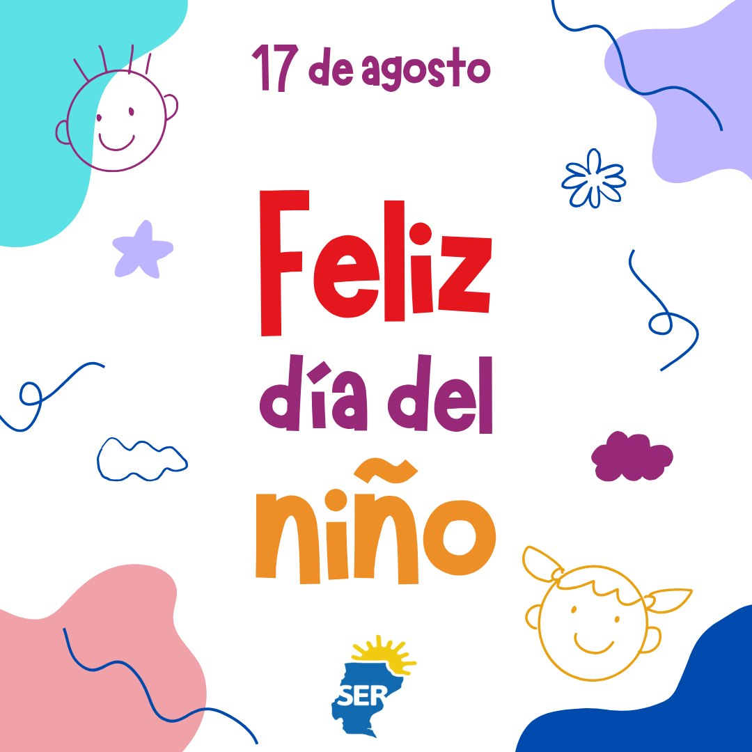 17 de agosto | Feliz día del niño